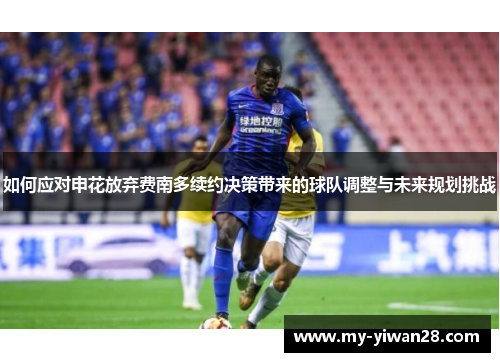 如何应对申花放弃费南多续约决策带来的球队调整与未来规划挑战