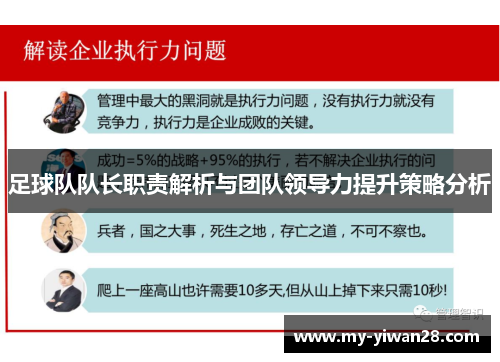 足球队队长职责解析与团队领导力提升策略分析